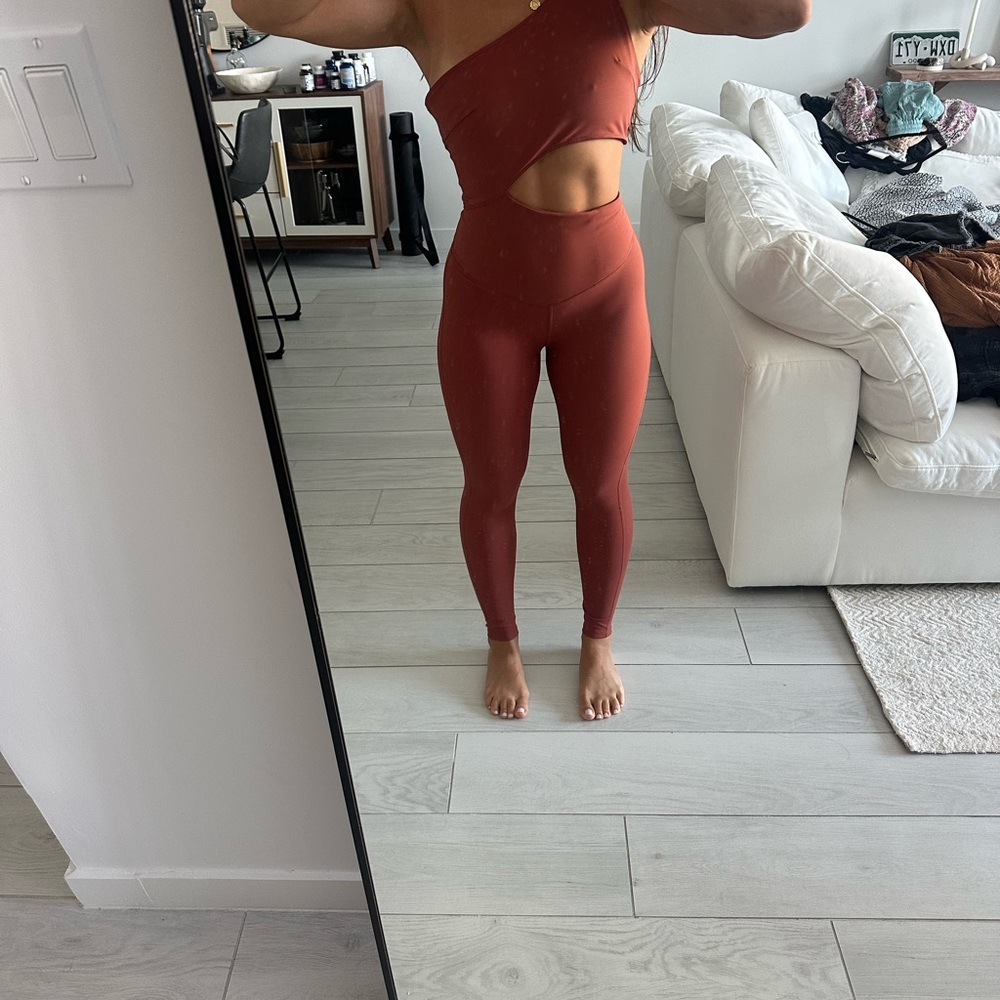 FP Movement by Free People Rust Jumpsuit